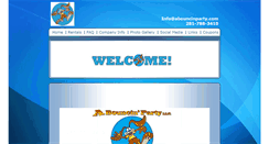 Desktop Screenshot of abouncinparty.com